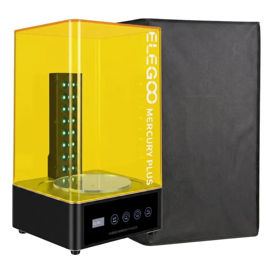 Capa Estação De Lava E Cura Elegoo Mercury Plus V2 Anti Pó