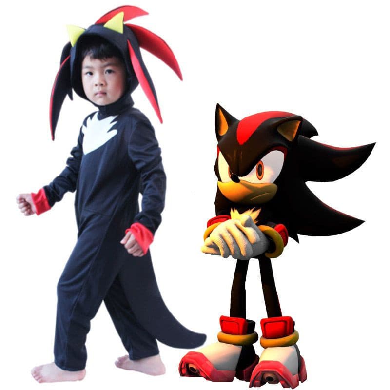 Macacões do Sonic, cosplay para meninos, macacões de fantasia, festa, peça única, fantasia de Halloween 2026 BRQN