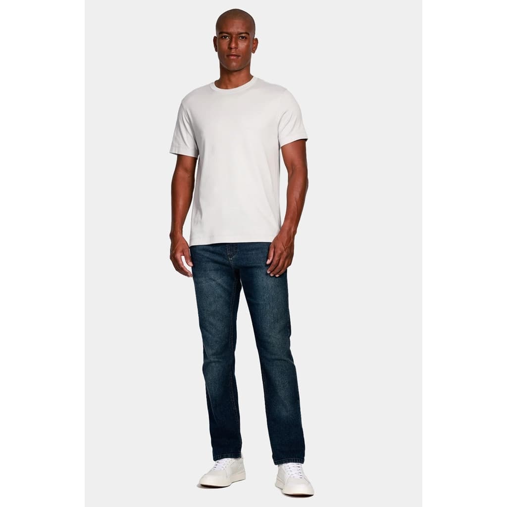 Calça Jeans Regular Blue Escura Azul Escuro CJ.07.3767