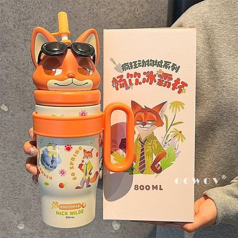 Crazy Zoo Thermos Cup Palha Big Mac Cup Girl 2025 Copo de gelo de grande capacidade de alto valor