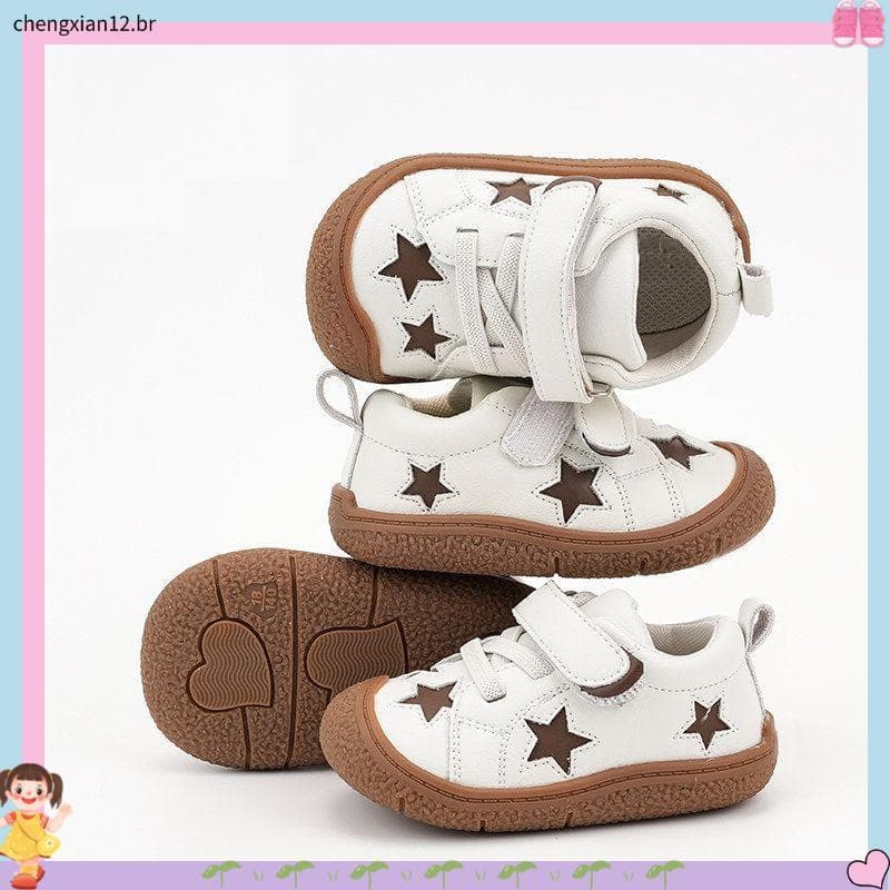 Sapatos casuais para meninos 20246 outono novo estilo de sola macia sapatos da criança do bebê sandálias da menina sapat
