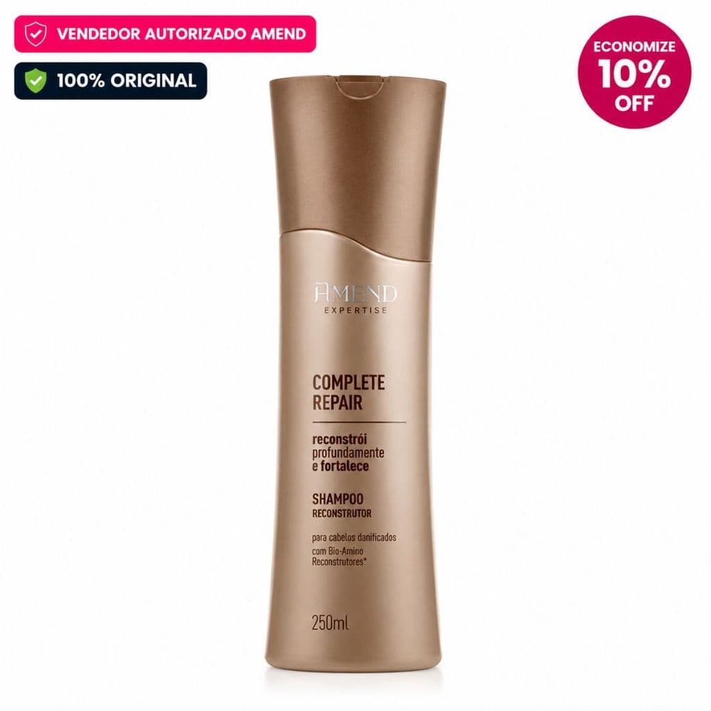 Shampoo Recontrutor Amend  Expertise Complete Repair 250ML Reconstrutor Total