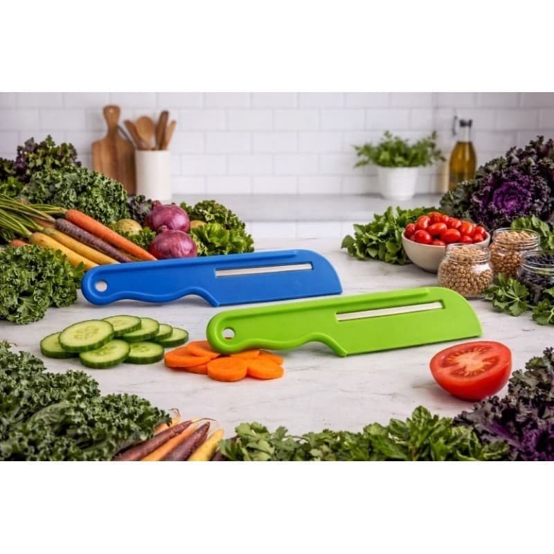 kit 2 unidades Fatiador descascador Ralador de legumes e vegetais cortes rápido e finos inox para cozinha Descascador Fá