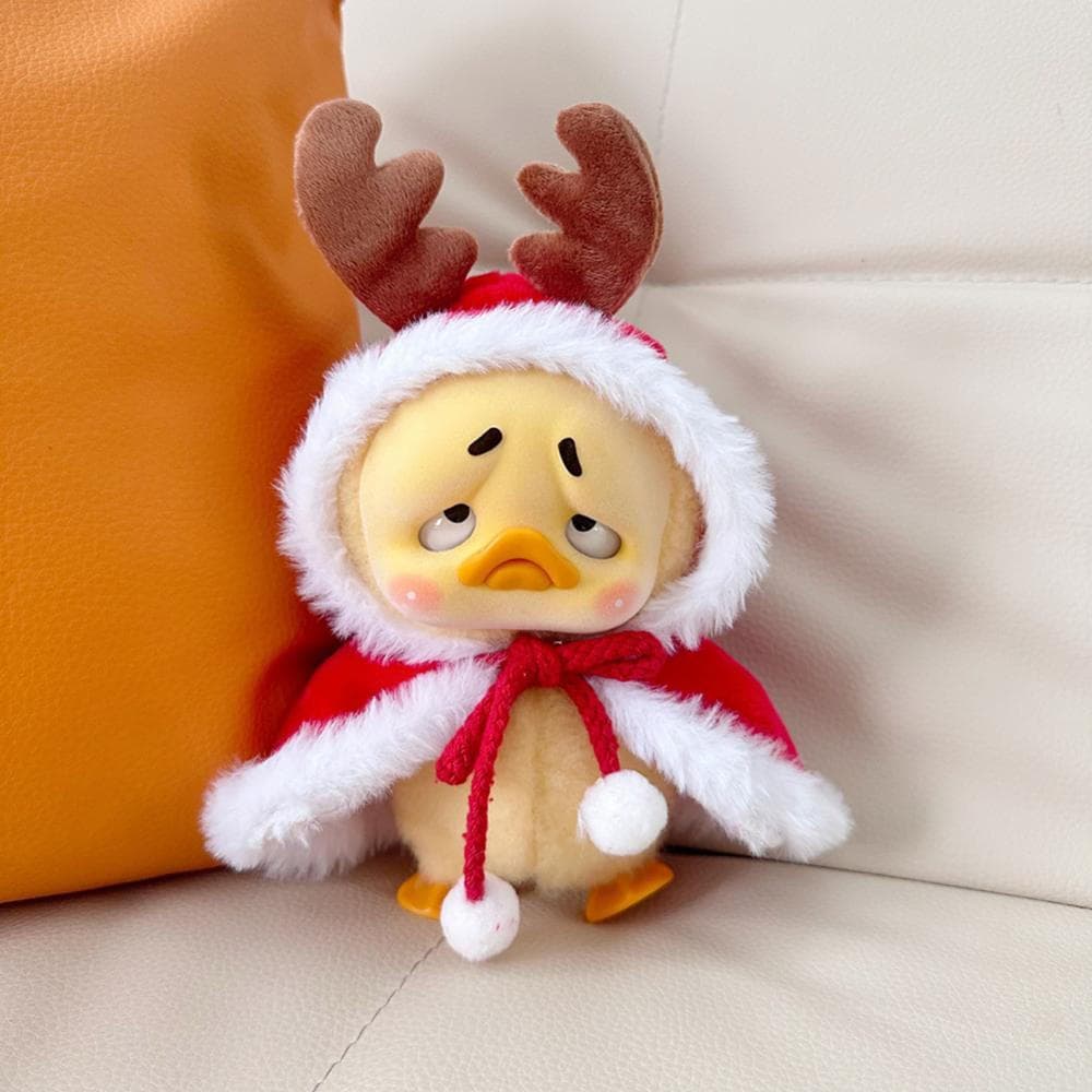 TKEY (Somente Roupas) De Natal Para Pato Irritante Série De Pelúcia De Chateado Acessórios De Bebê Boneca Amarelo Pequen