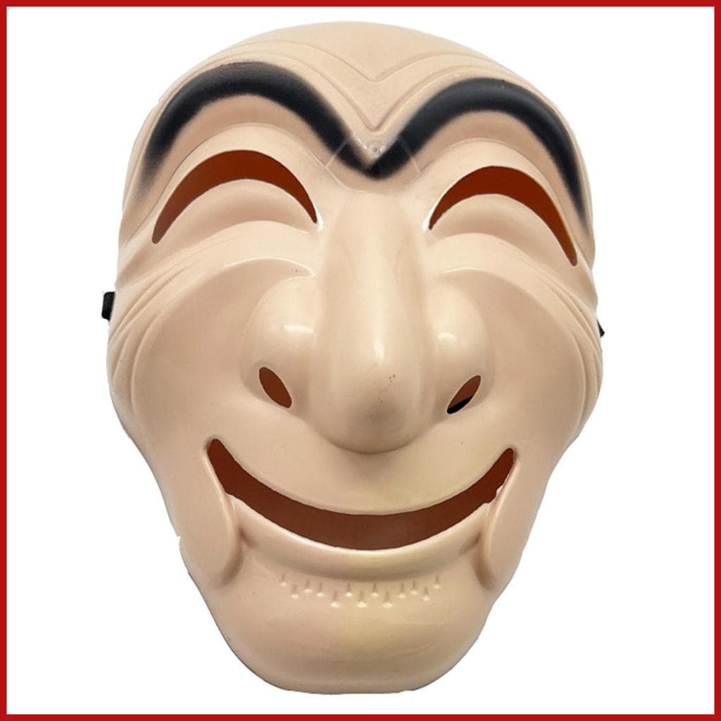 Fantasia Máscara Série De TV Personagem Capa Facial Halloween Cosplay Adereços Role Play Para Mulheres Homens Carnaval p