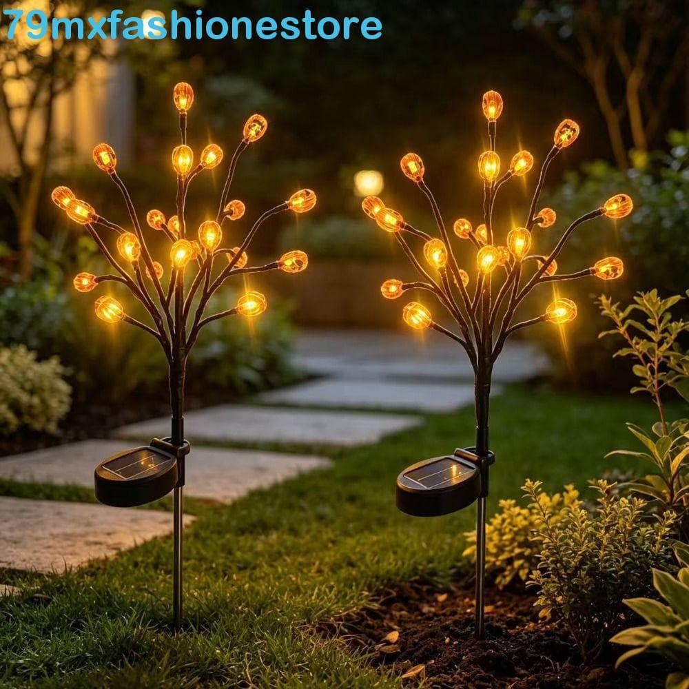 Luzes Solares De Jardim MXFASHIONESB , Lâmpada Solar Com Design Jack-o-lantern À Prova D'água , Iluminação De Paisagem