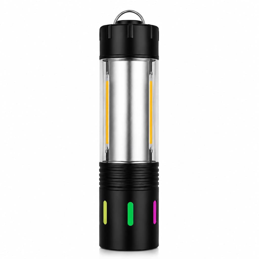 Lanterna Lampião Led Recarregável Ideal para Barraca e Pescaria