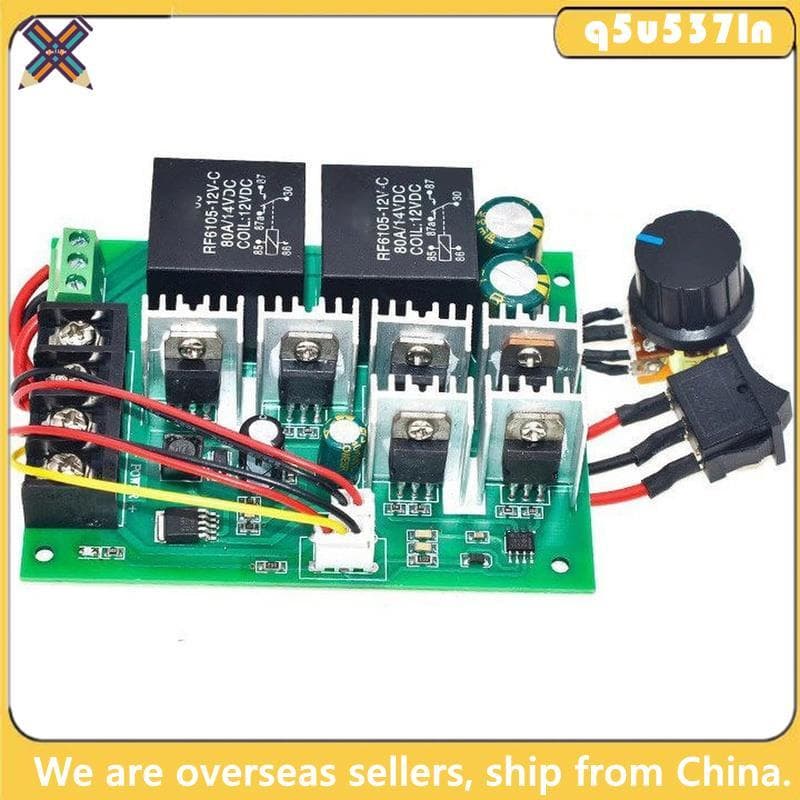 Controlador De Velocidade Do Motor PWM Servo Para Frente/Reverso Módulo De Depuração De Engrenagem De Direção