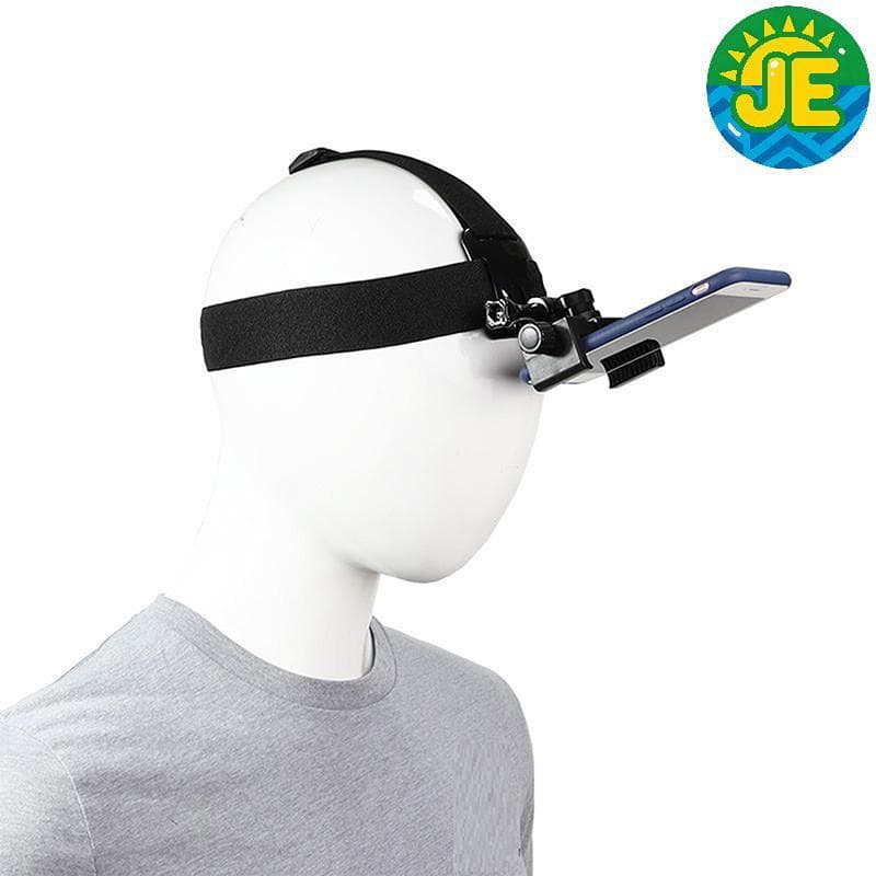 Braet Montado Na Cabeça Ajustável Transmissão Ao Vivo Suporte Do Telefone Móvel Primeira Pessoa Perspectiva Fixa Present