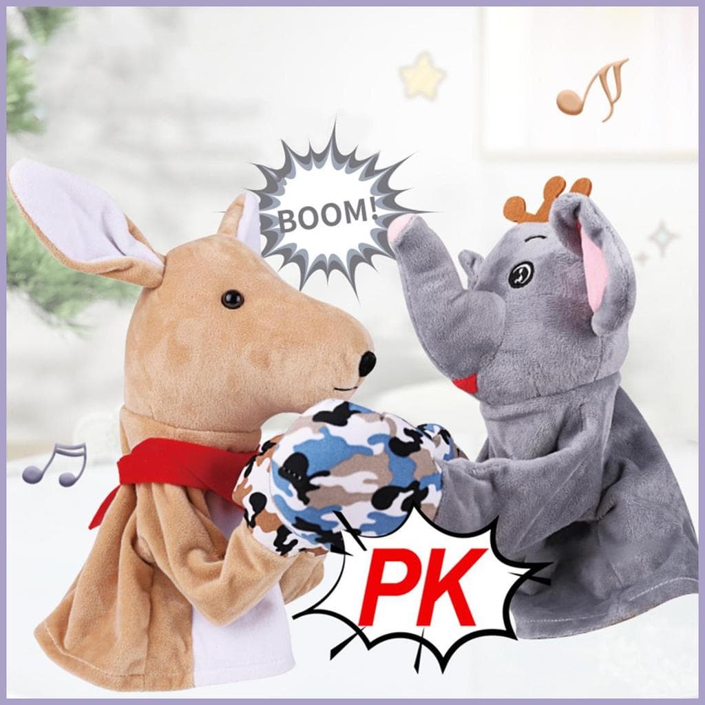 Fantoches De Mão Educacional Storytelling Role Play Boneca Kung Fu Animal Fantoche Com Sons E Boxe Ação onwasvn