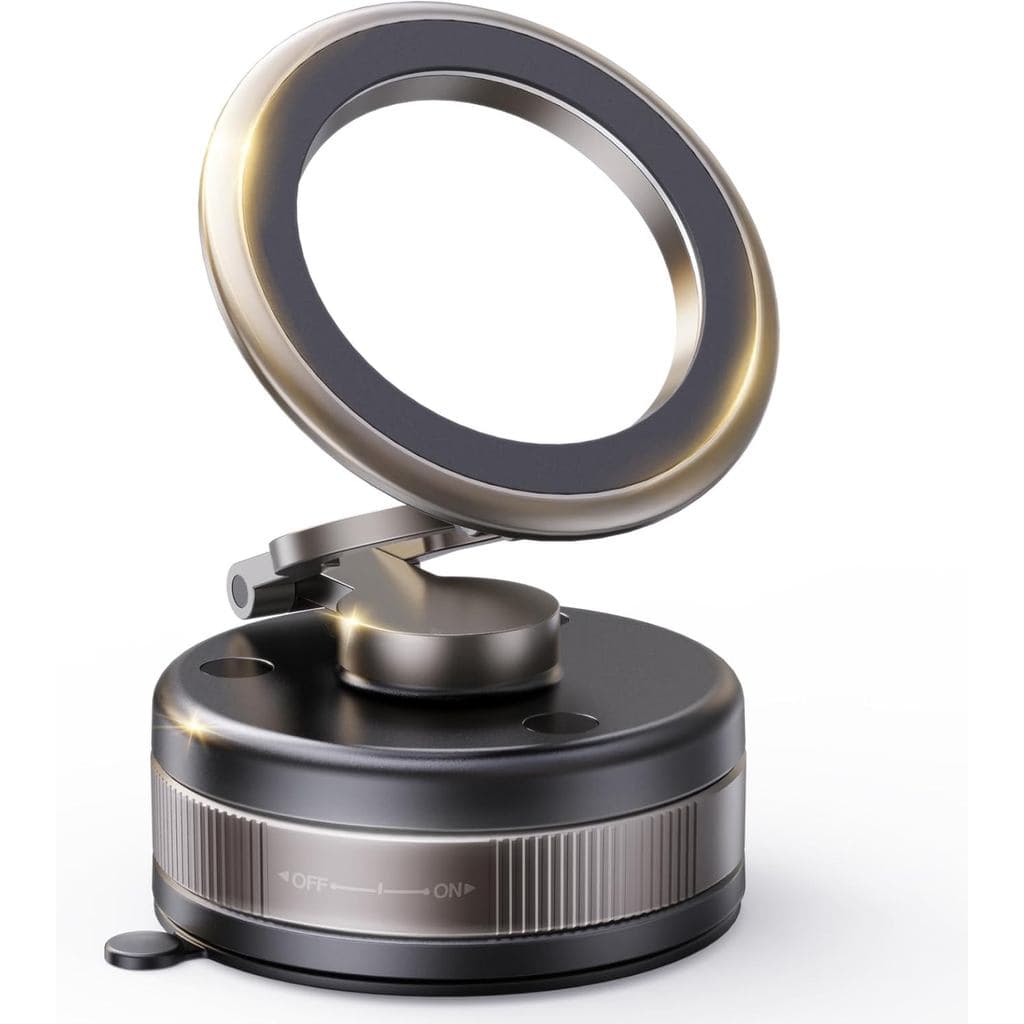 Suporte Magnético a Vácuo para Telefone PKBD para Carro, 360 °   Ajustável e Retrátil para Suporte Magnético de Telefone