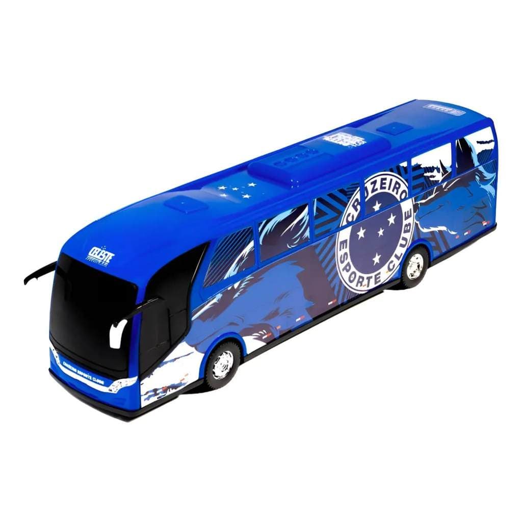 Ônibus Brinquedo Miniatura FC Cruzeiro - Usual