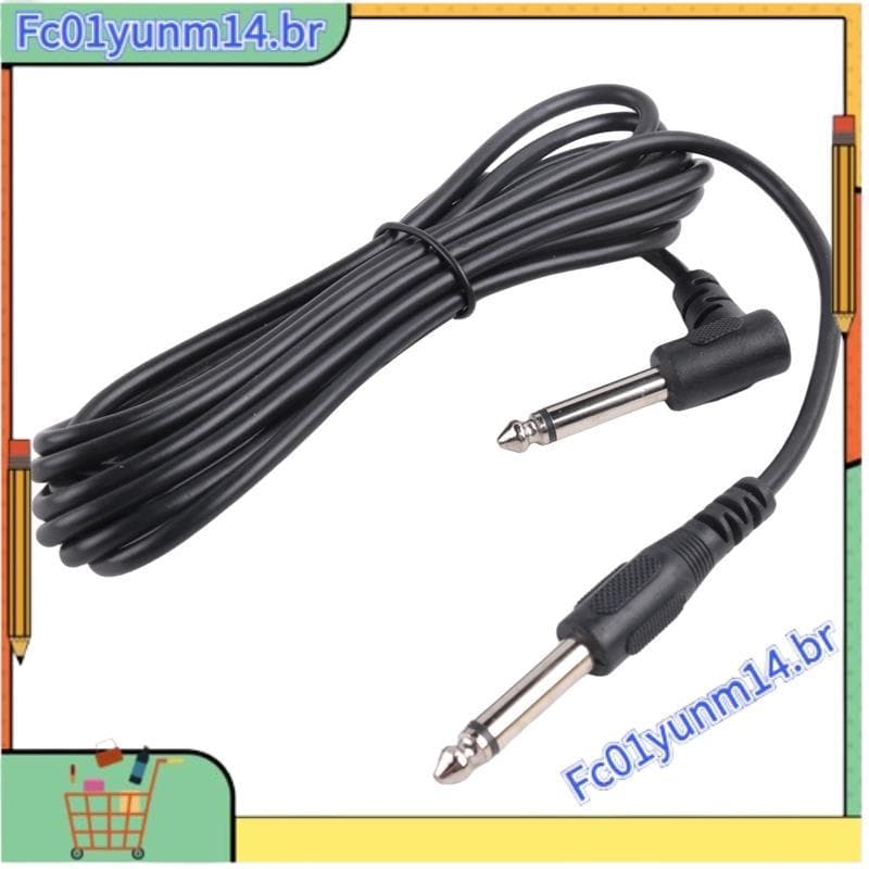 Cabo Amp De Guitarra 3 Metros , De Remendo Elétrico , Amplificador Instrumento Elétrica ,