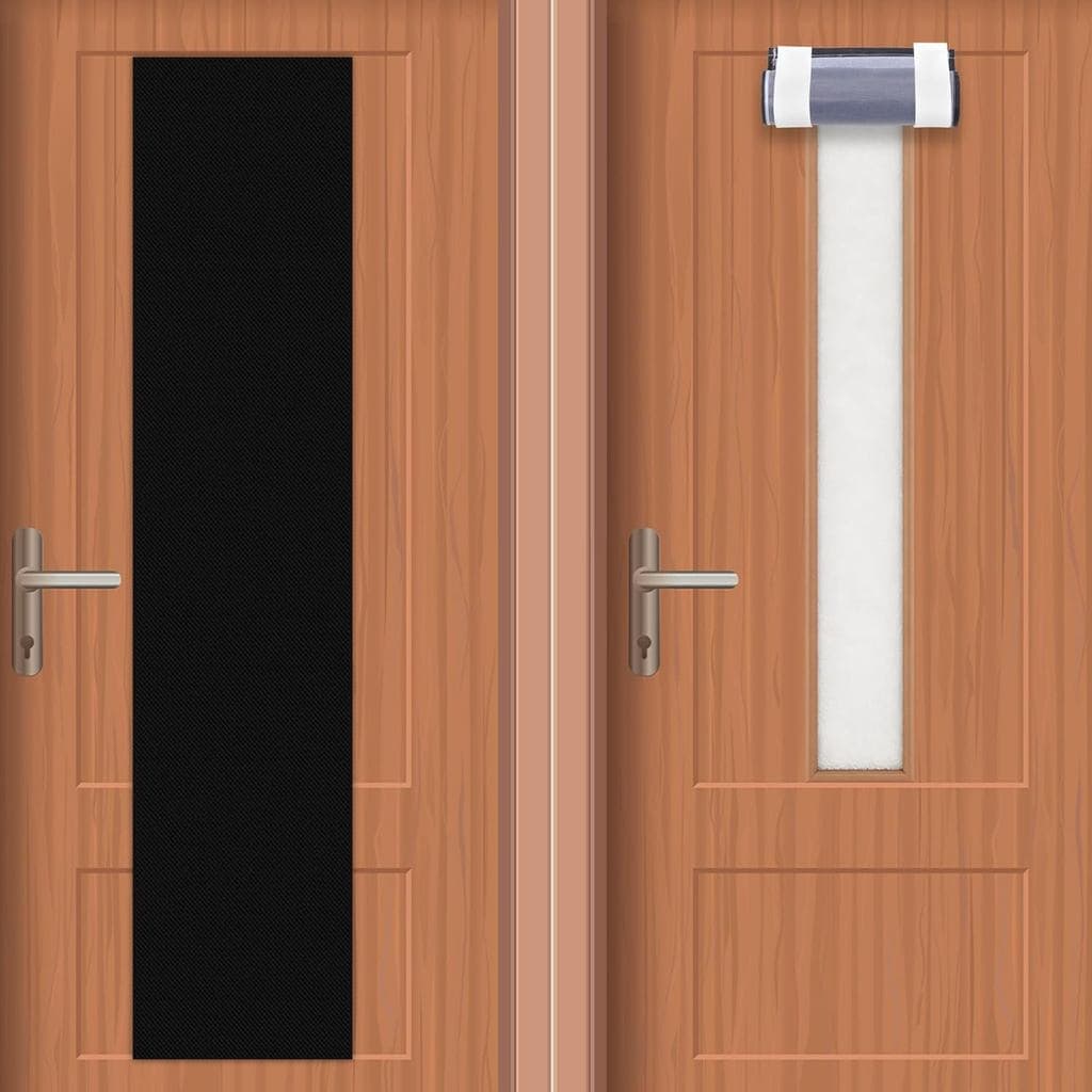 2 Cortinas para Sala de Aula para Cobertura de Portas e Janelas, Decoração de Sala de Aula, Cortinas Blackout para Porta