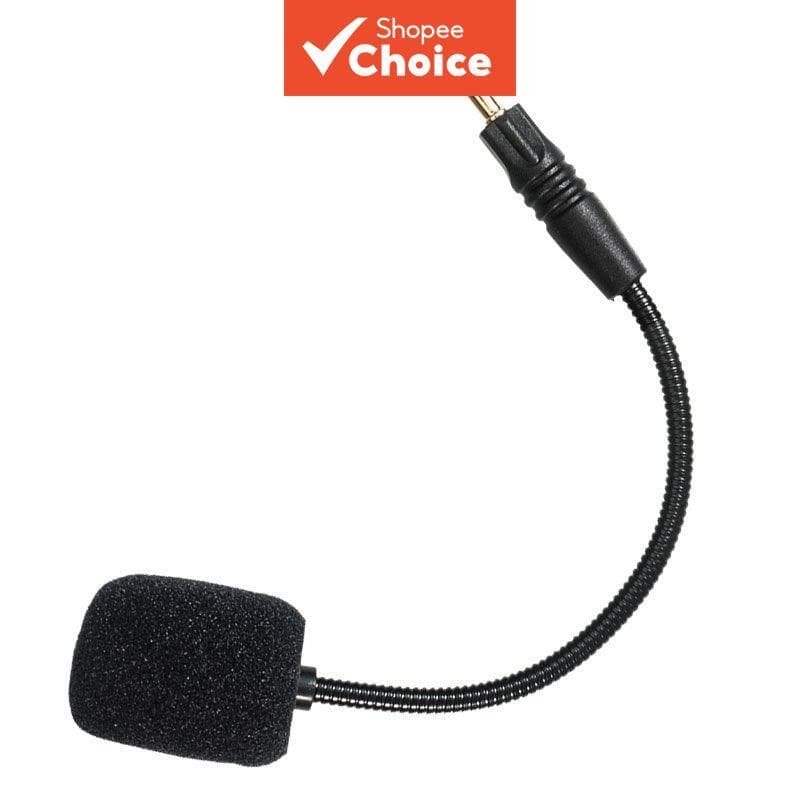 Microfone para Celular para Karaokê em Streaming ao Vivo Mini Mic Condensador 3,5mm Portátil para Gravação em Laptop