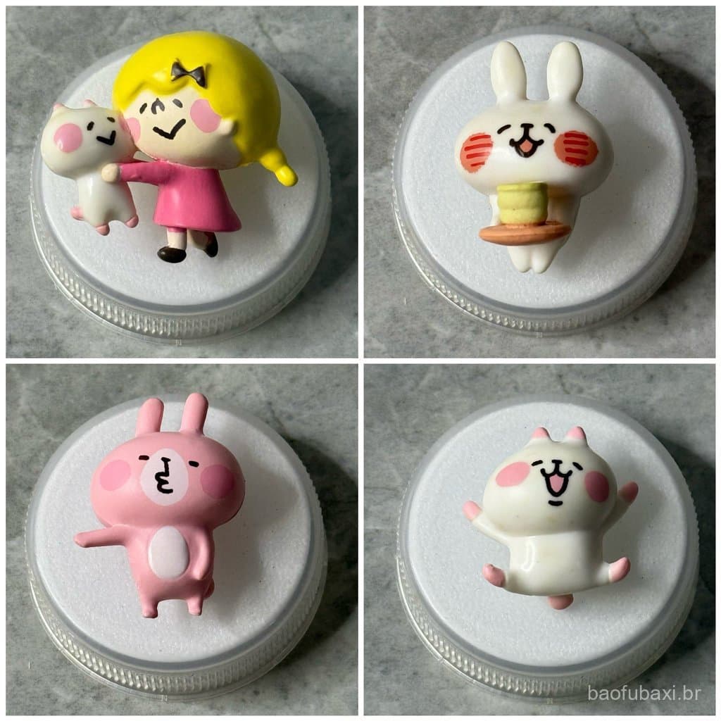 Novo modelo de figura de coelho Kanahei fofo, esgotado, para coleção gacha DIY RRDO