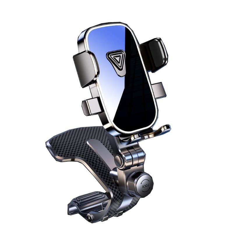 Suporte de celular para carro com fixação por gravidade pode ser usado horizontalmente ou verticalmente, trava automatic