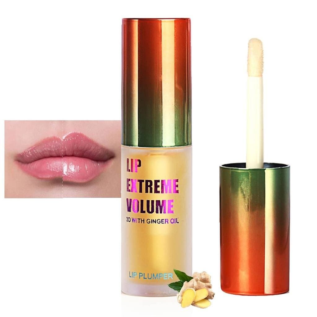 LAIKMELipPlumper - Gloss Labial de Volume Extremo - Gloss Transparente para Aumento de Volume Labial - Realçador e Hidra
