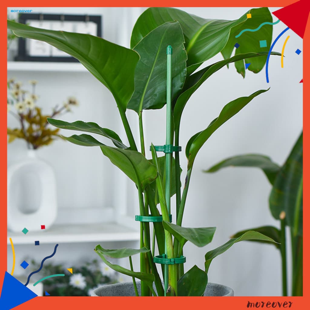 Mais Estacas De Plantas Ajustáveis Suporte Com Clipes Móveis-De Escalada Extensíveis Para Uso Interno E Externo Perfeito