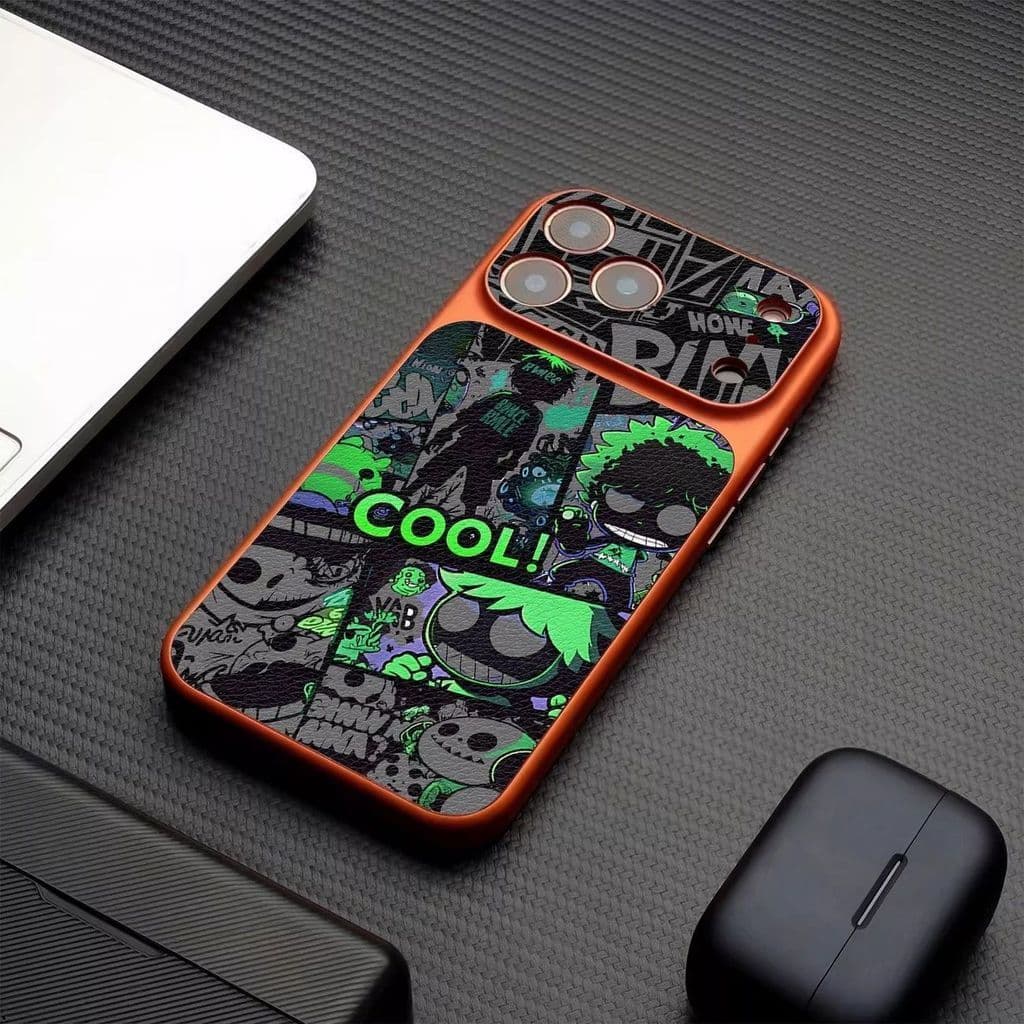 [Estoque pronto] Capa de telefone Apple 17promax adequada para iPhone16 Street Wear pintada 15 imitação Original 14Plus