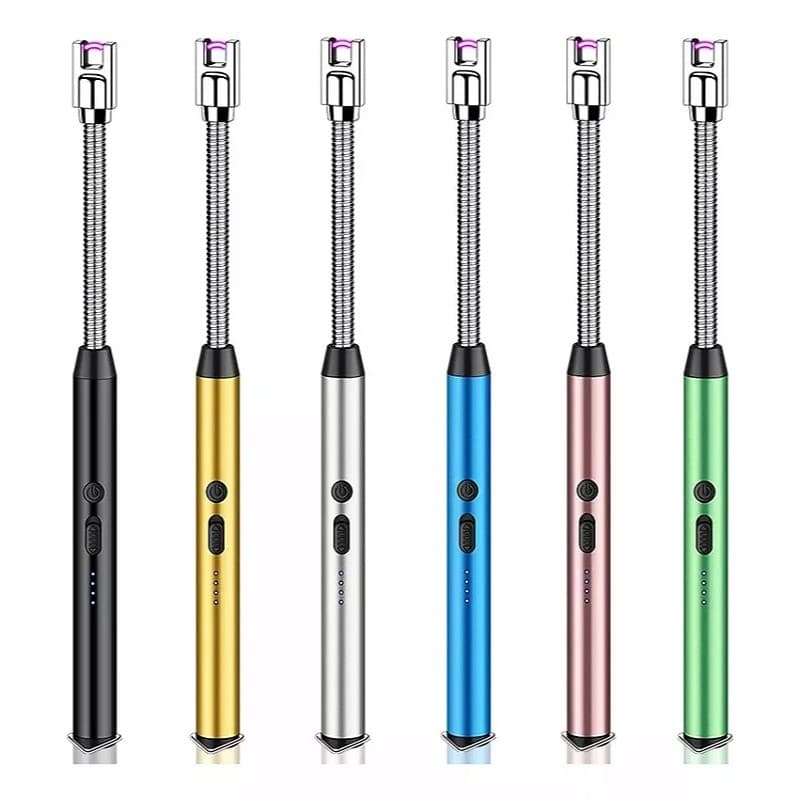 Isqueiro Eletrico Acendedor De Fogão Churrasqueira Vela com Recarga USB