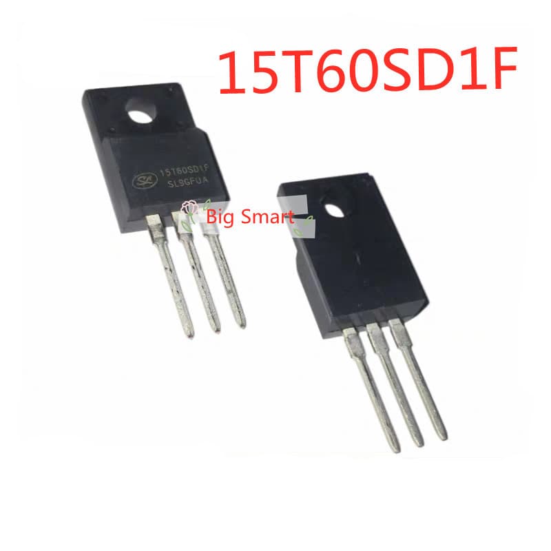 5pcs SGT15T60SD1F 15T60SD1F TO-220F 15A 600V Transistor