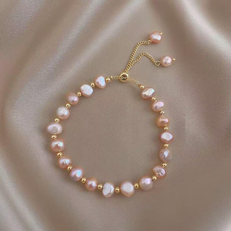 Pulseira Extraível De Pérola Alienígena Para Mulheres , Luxo Leve , Nicho , irregular , Requintada , Acessórios De Uso D