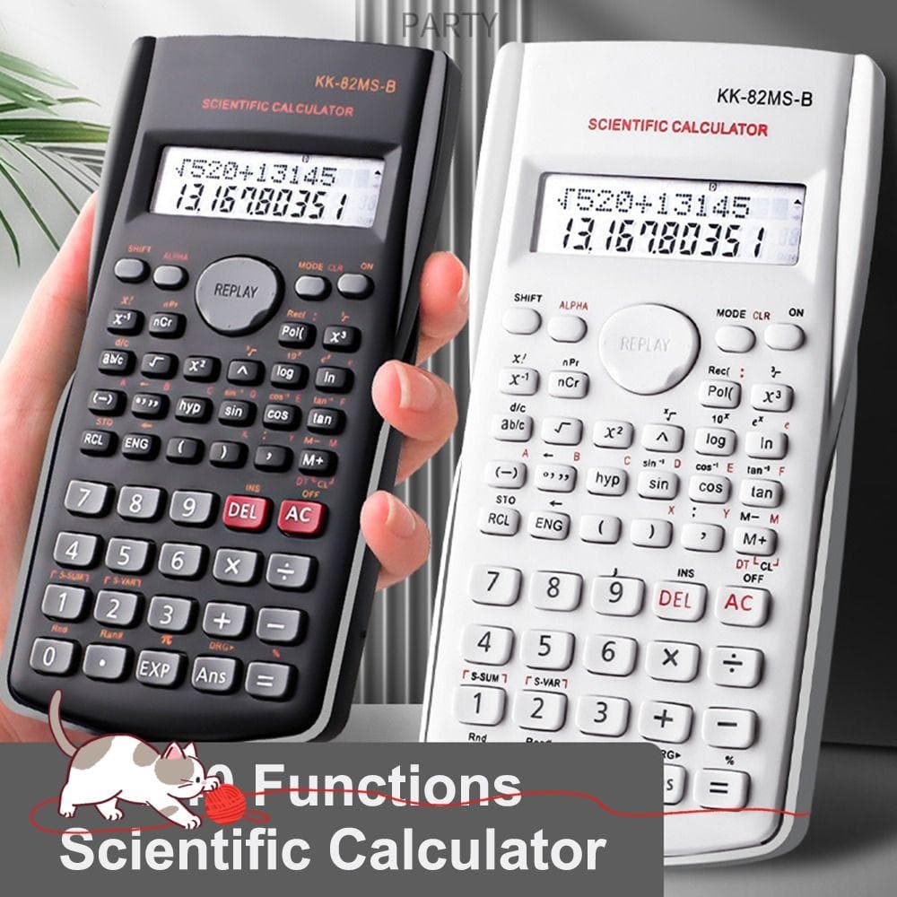 Calculadora Científica De Engenharia PARTY , De Função Padrão De 2 Linhas , Material De Escritório Escolar