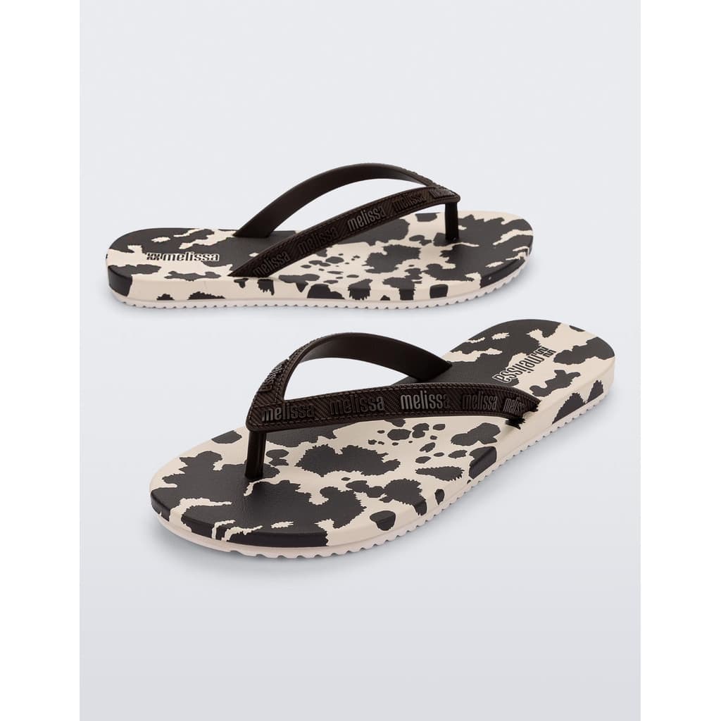 Melissa Flip Flop M-Lover Print Chinelo Feminino Estampado Confortável Original Melissa