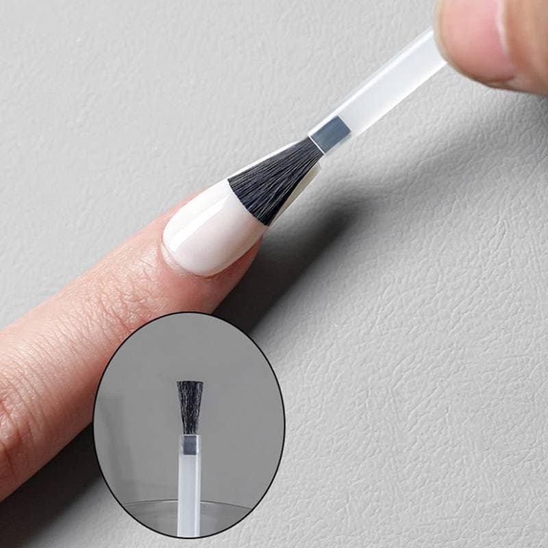 Luguafu 10/20/50 Pçs Escova De Esmalte Descartável Garrafa Substituição Arte Do Prego Aplicadores Líquidos Ferramentas D