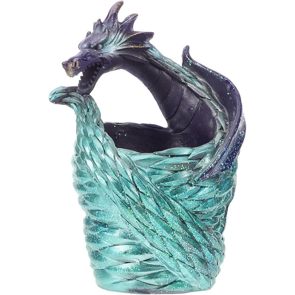 BESPORTBLE Vaso para Suculentas em Forma de Dragão - Vaso de Resina Feito à Mão para Jardim Interno, Vaso Decorativo Úni