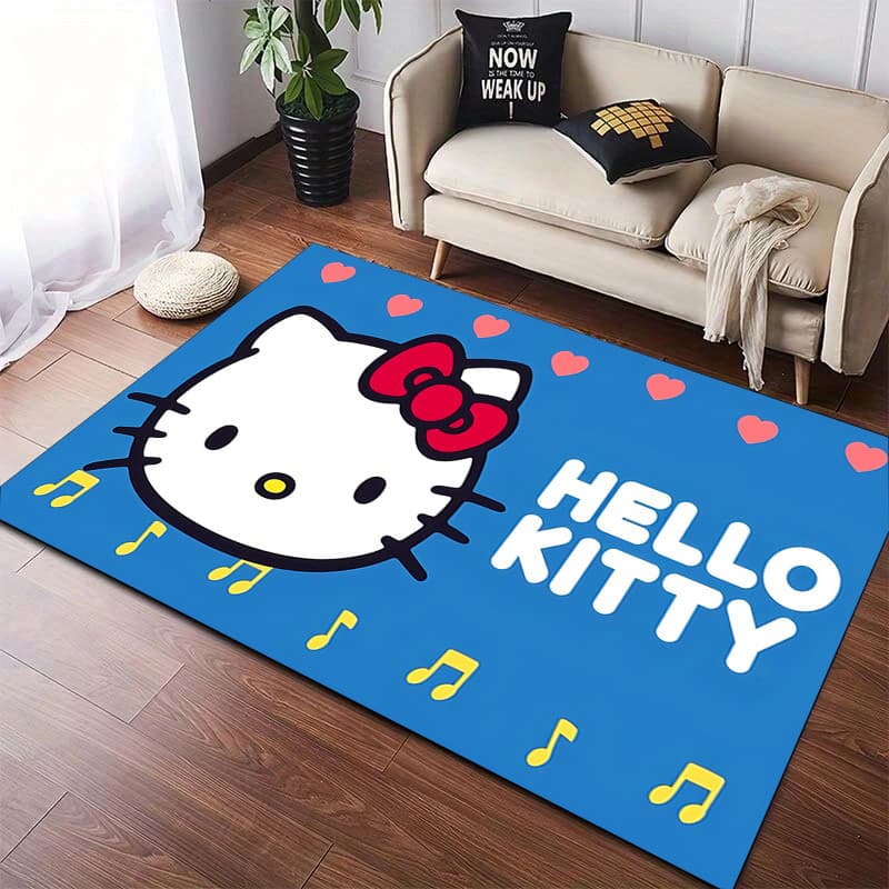 Produtos Para Casa Sanrio hello Kitty Tapete Estampado Quarto Sala De Estar De Banheiro