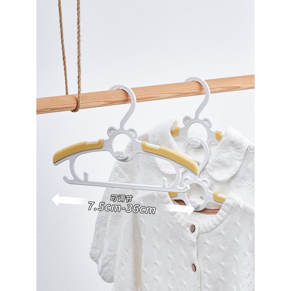 Huifeng Xinjia cabide de roupas infantis cabide de roupas de bebê especial para secar recém-nascidos crianças retráteis