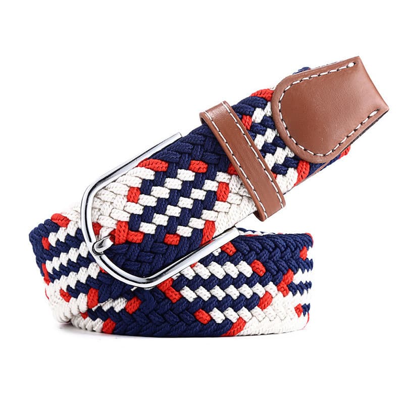 PRGR Cinto de golfe juvenil masculino feminino elástico tecido cinto moda Casual calças esportivas cinto com fivela de p