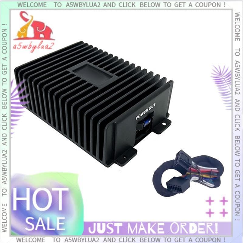 Hi-Fi Audio Booster Processador De Som Digital Amplificador DSP Para Carro 80W Alto-Falante Android Subwoofer Rádio