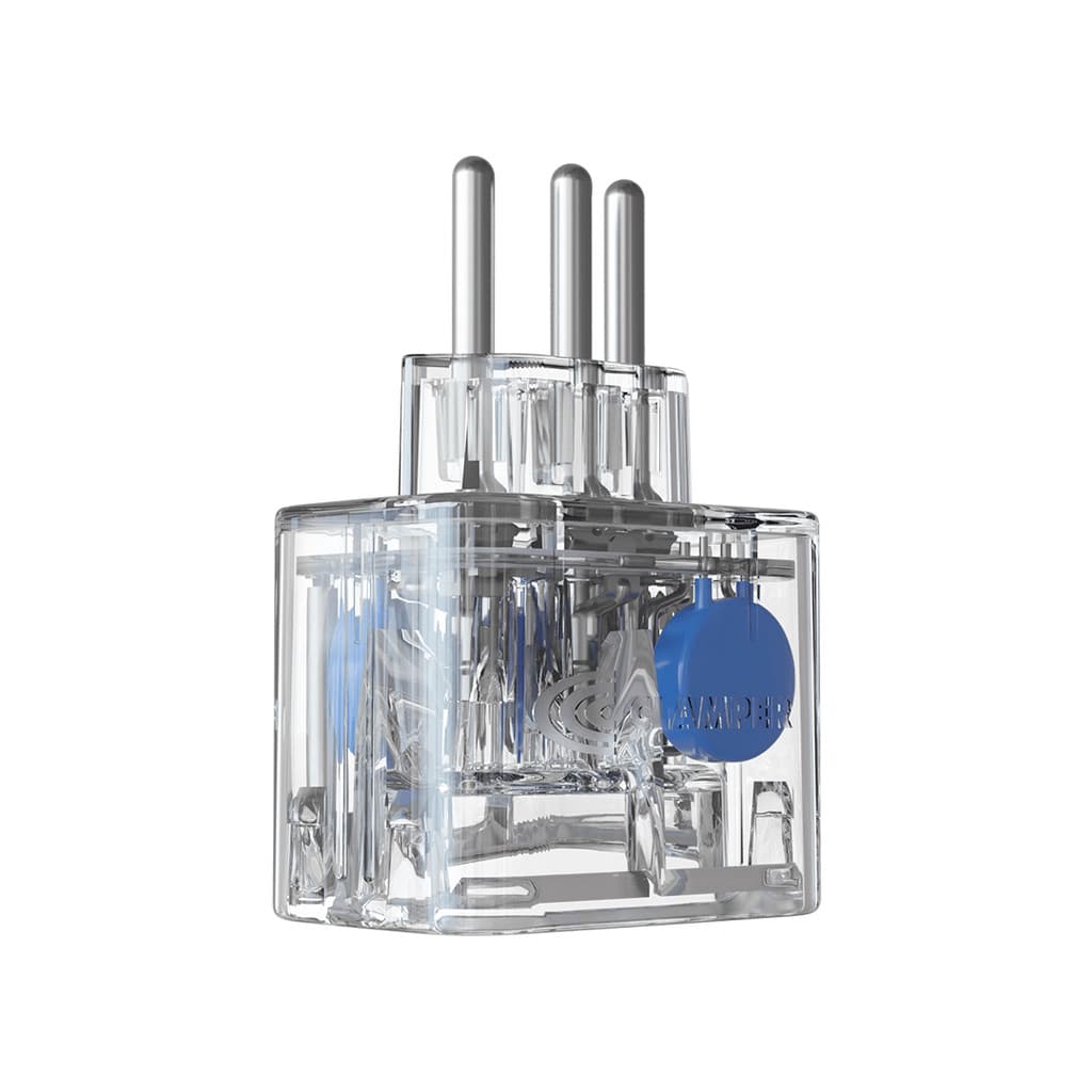 iCLAMPER Pocket LCF 3 pinos 10 amperes Transparente Protetor Elétrico DPS Bivolt