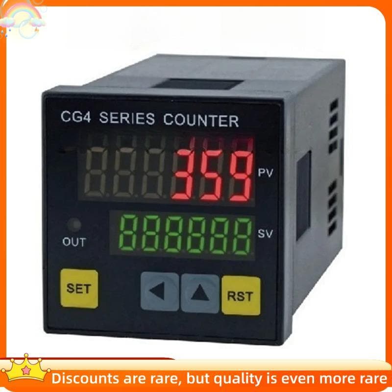 Newsandrainnewcg4-RB60 48x48mm Contador Digital Elétrico Com Certificação CE Para Projetos Elétricos DIY