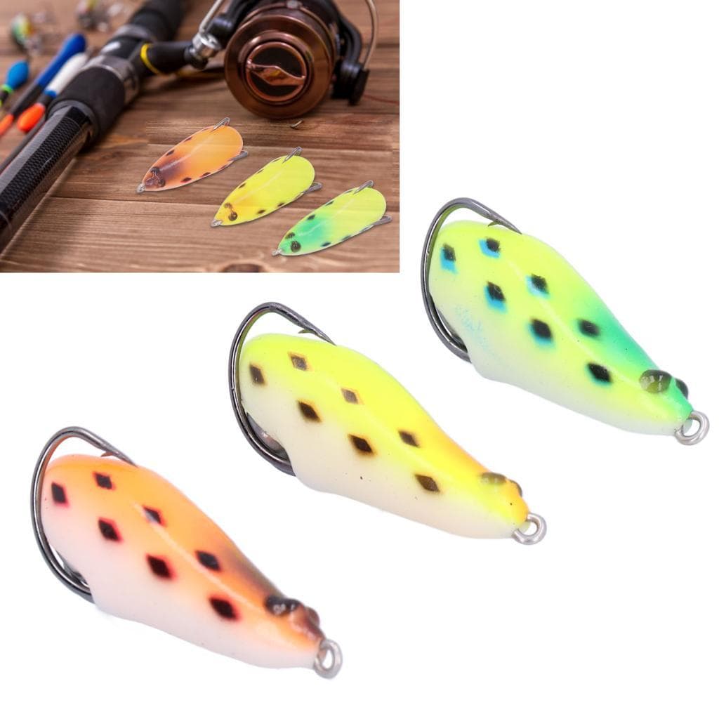 3 unidades isca de peixe artificial realista isca de silicone macio isca de pesca com gancho