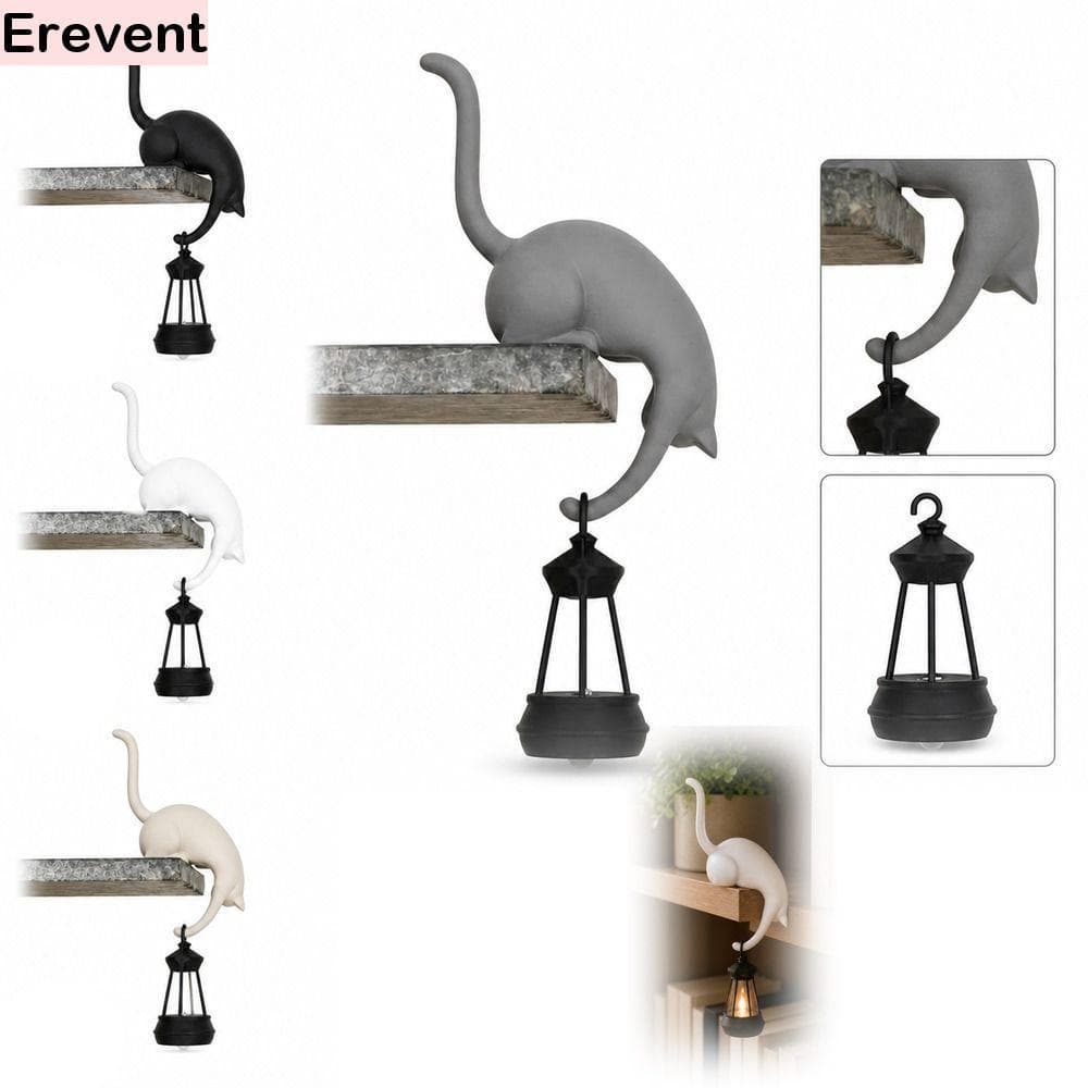 Luz Noturna De Gato SUNSET , Lâmpada Em Forma Com Brilho Quente , Abajur Decorativo De Decoração De Prateleira