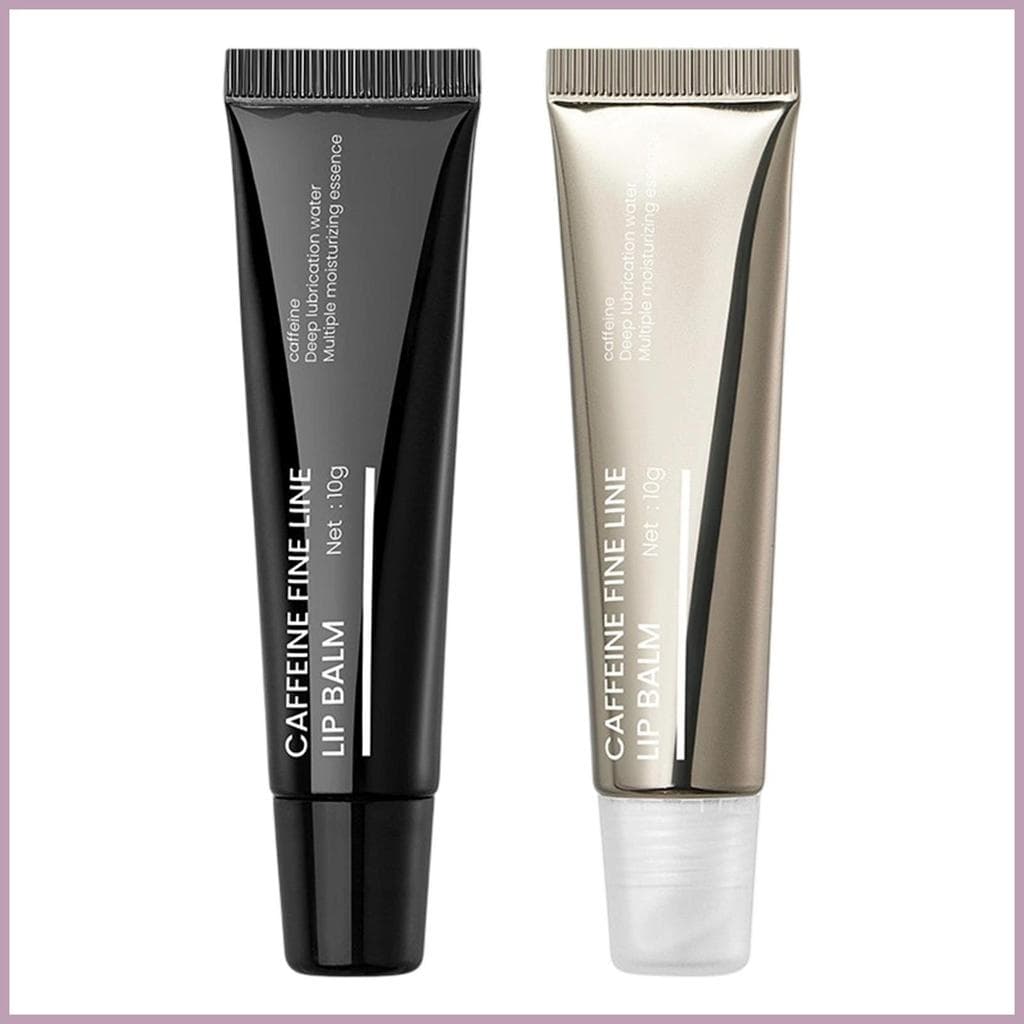 Creme Labial 2 Peças Suave Perfumado Plumping Extrato De Planta Nutritivo De Cuidados Labiais Para Outono Inverno Viagem