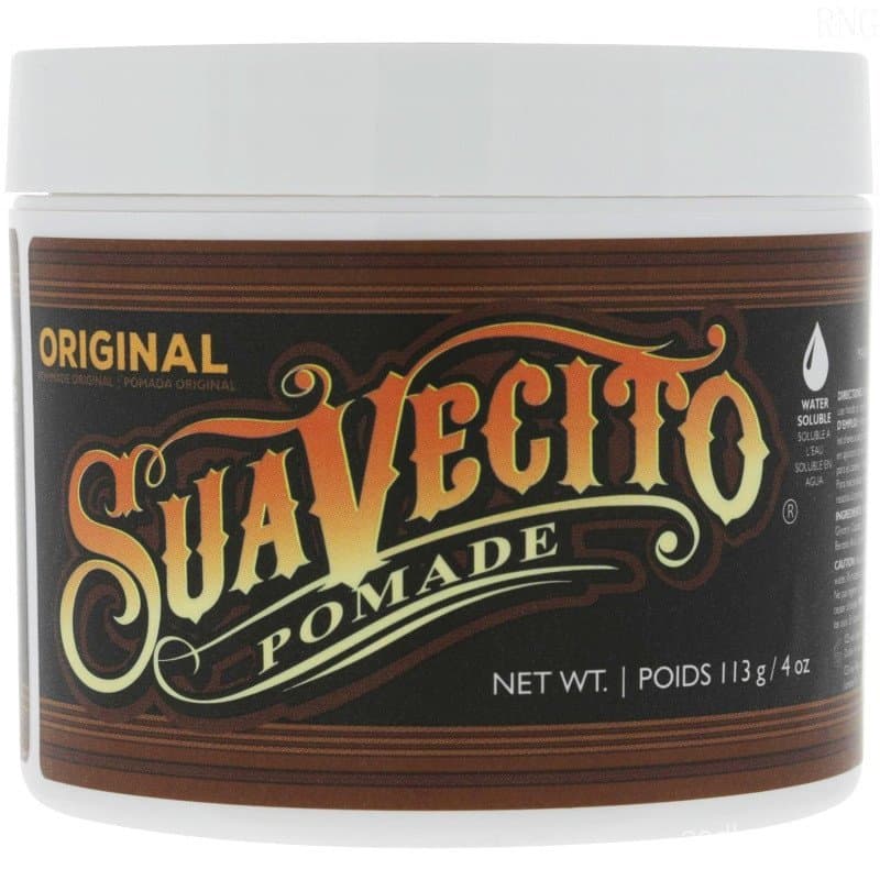 Suavecito Original Hold Cera Capilar Masculina 4 oz, 1 unidade - Cera capilar à base de água com brilho médio, gel capil