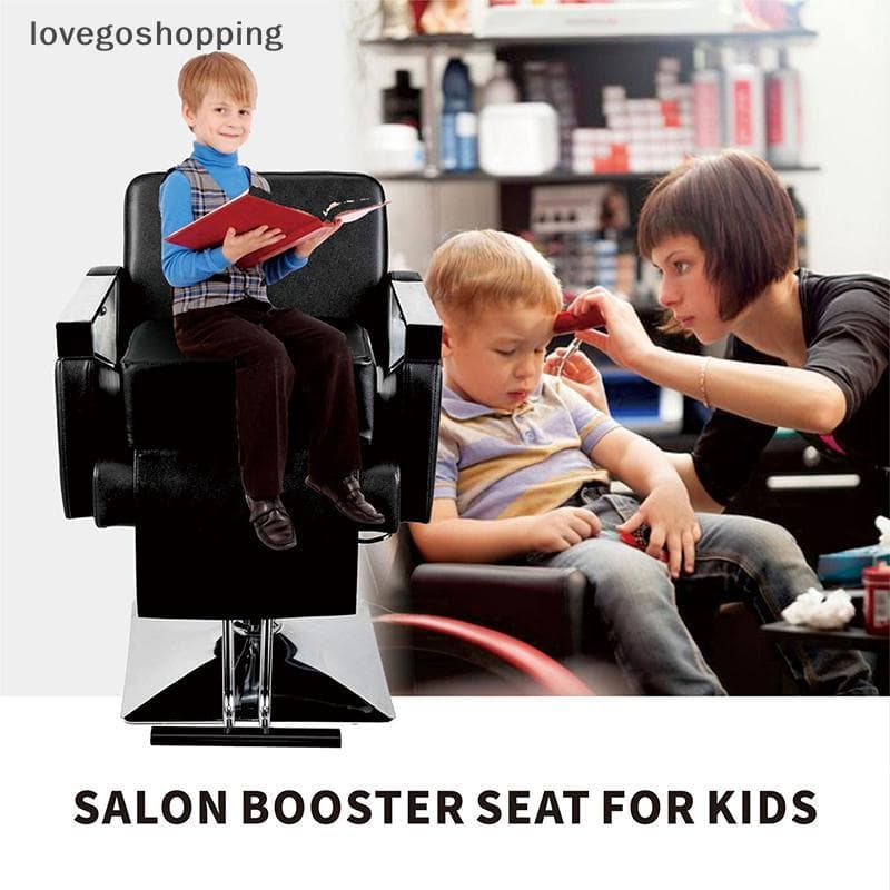 [lovego] Cadeira De Barbeiro Para Crianças , Assento Elevatório , Equipamento De Salão De Beleza Portátil , Esponja De C