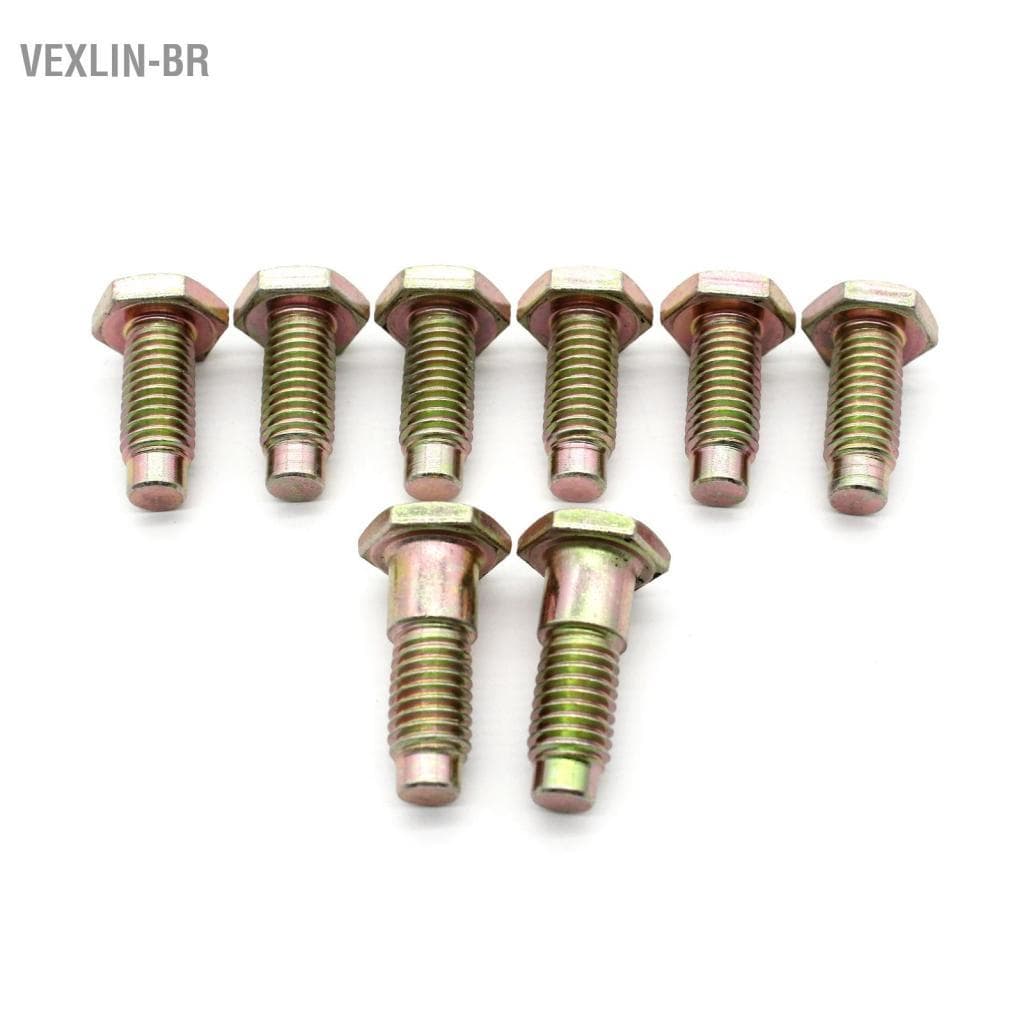 Vexlin-br 8 peças de parafusos de cinto de segurança de cobre acessório de montagem de panela de piso com marcação de
