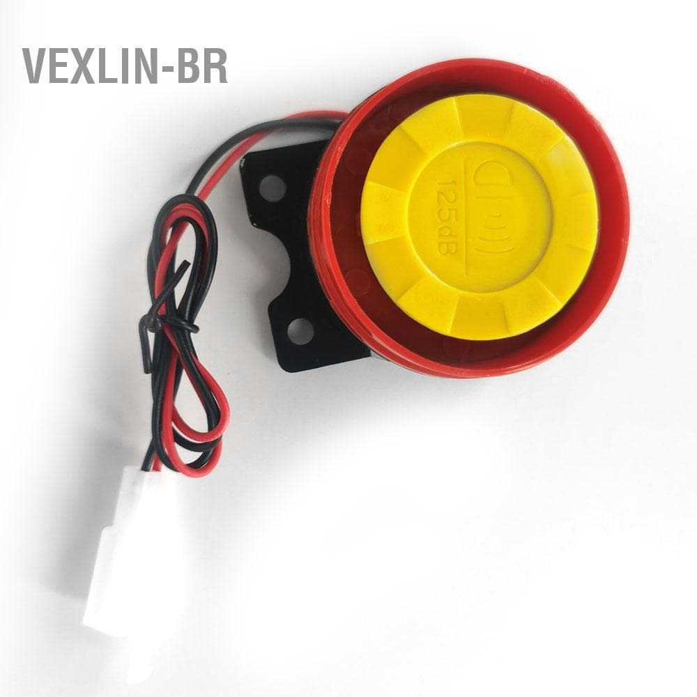 Vexlin-br Sistema de alarme antifurto para motocicleta, sistema de alarme remoto sem fio para partida de motor com