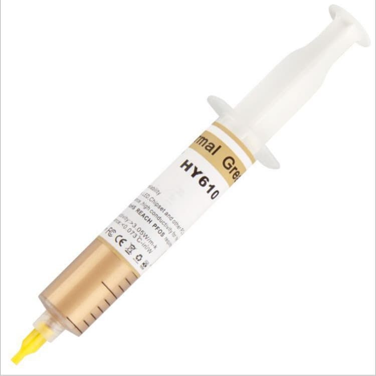 Original Hua Nengzhiyan graxa de silicone dourada grande seringa pacote 30g placa gráfica Chip CPU térmica condutora dis