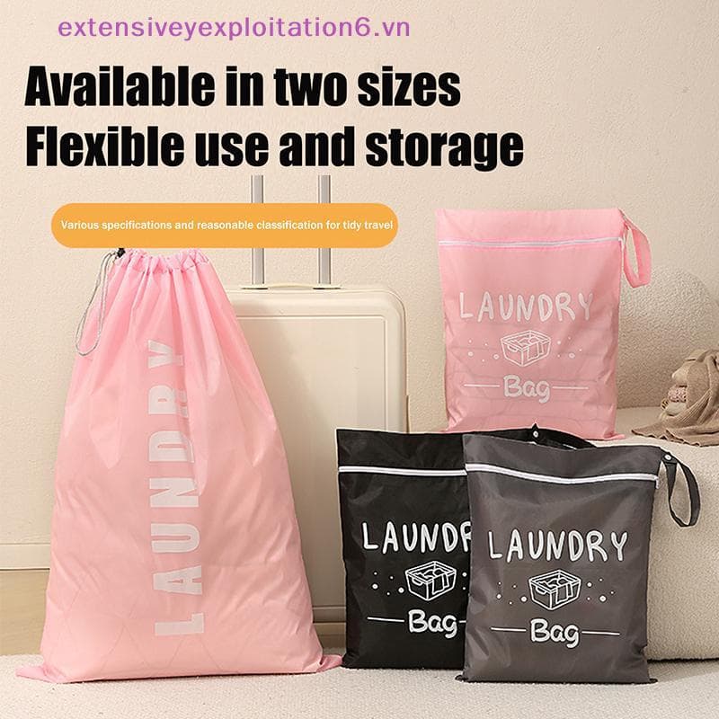 exten Portátil Saco De Armazenamento De Roupas Sujas Sacos De Lavanderia Oxford Bolsa À Prova Dwaterproof Água Para Nata