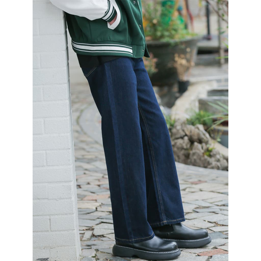 Calças de perna larga de alta qualidade para high street estilo americano Jeans solto street Wear masculino All-Match Ca