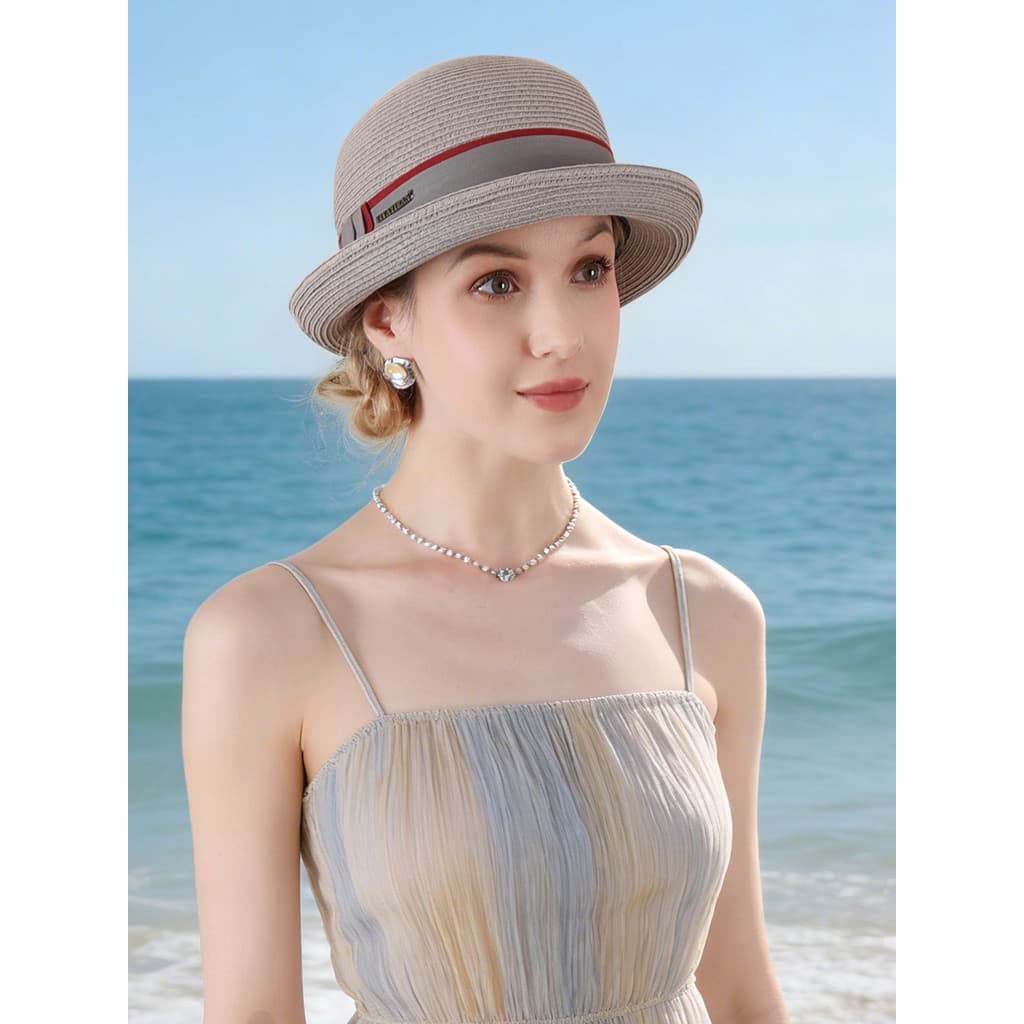 Novo chapéu balde feminino verão chapéu de sol moda chapéu de sol feminino protetor solar Anti-ultravioleta estilo japon