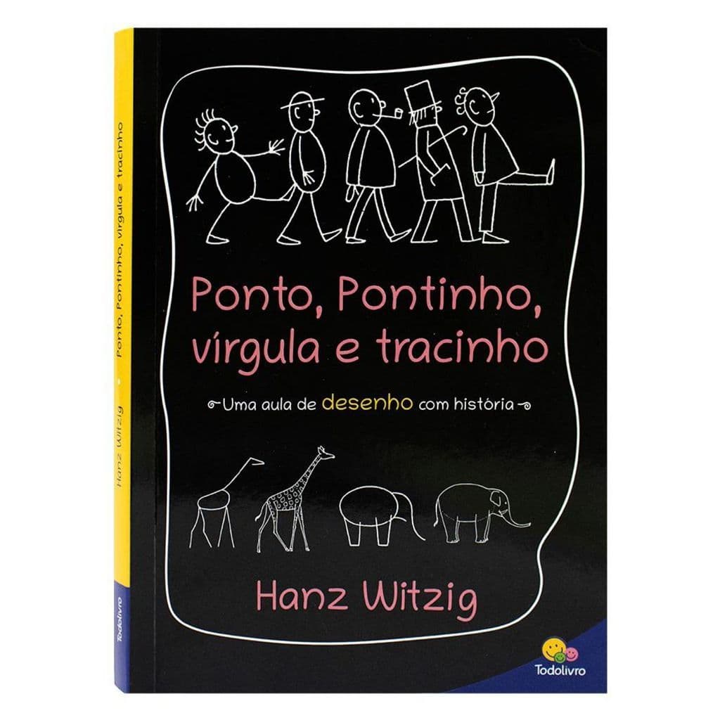Livro Ponto, Pontinho, Virgula e Tracinho