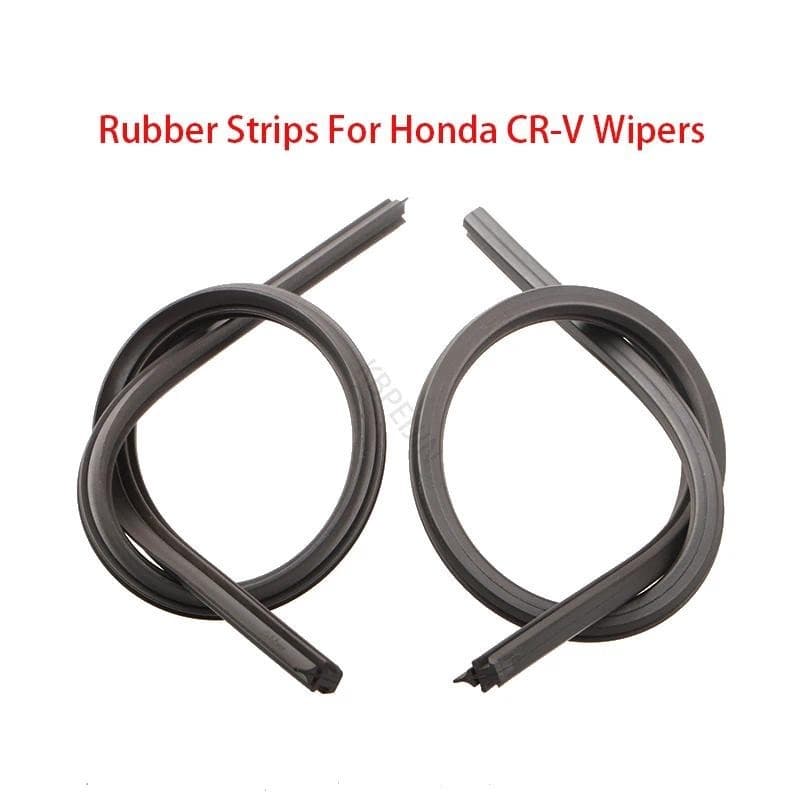 1 Conjunto Para Honda CR-V Tiras De Borracha Do Limpador Recarga Acessórios Dos Limpadores Pára-Brisas Dianteiro Carro